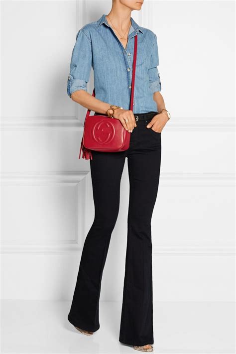 gucci red and black purse|red gucci purse outfit.